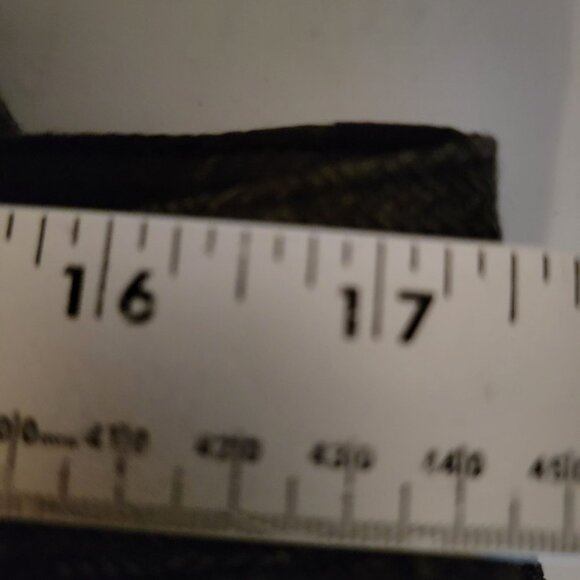 Kenar Womens Moto Style Dress Pants Zip Legs Sz 10 Zip Pockets Lined Grey Tweed - Picture 12 of 16